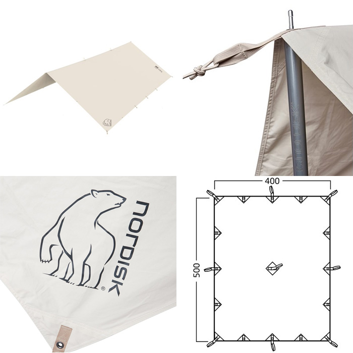 ノルディスク nordisk Kari カリ20 ベーシックコットンタープ 242043