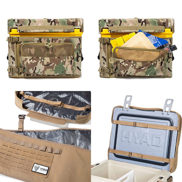 ヒャドクーラー HYAD クーラージャケット 27 カモ HDC007C