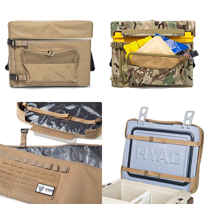 ヒャドクーラー HYAD クーラージャケット 27 ウルフブラウン HDC007W