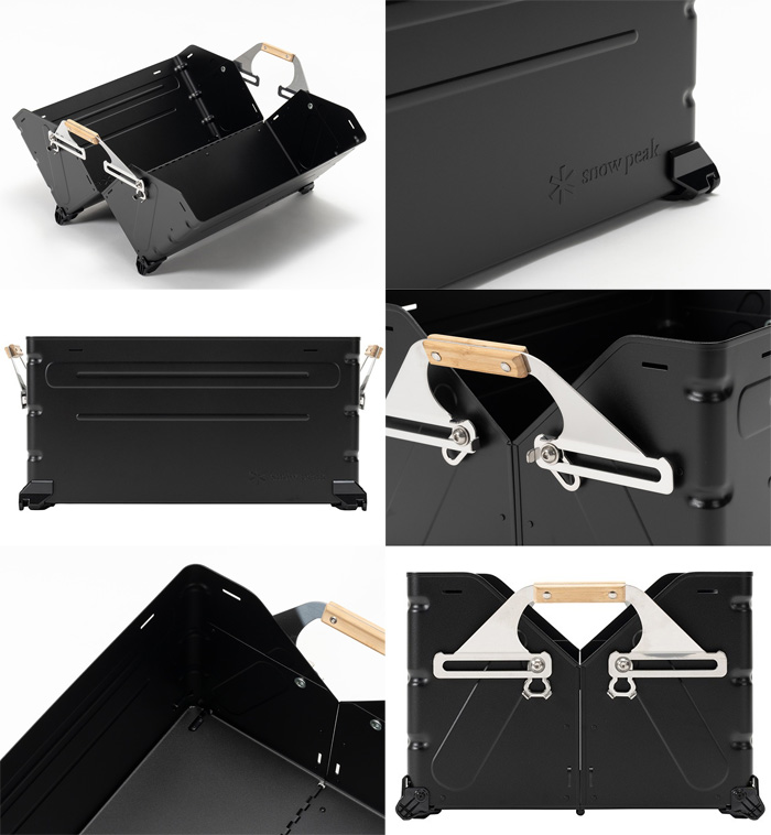 スノーピーク 雪峰祭2023春限定 シェルフコンテナ50 ブラック FES-038-BK