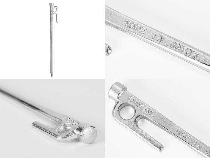 スノーピーク 数量限定 65周年限定クロームソリッドステーク