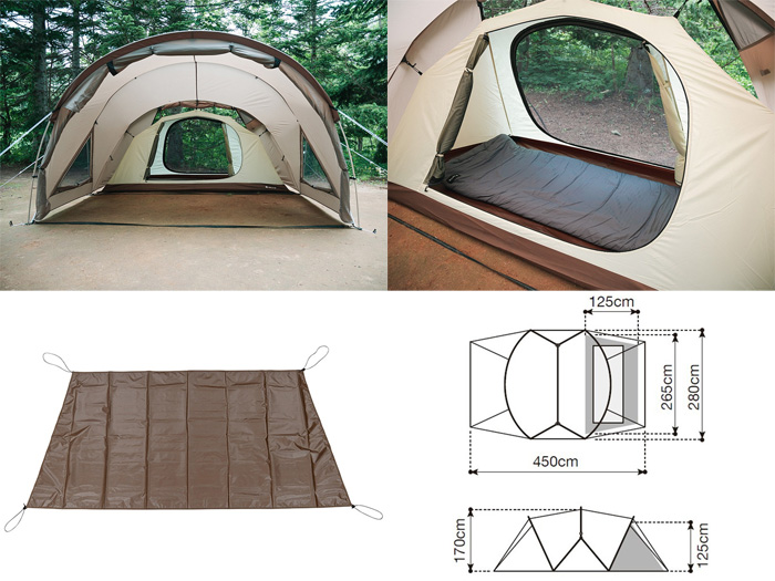 スノーピーク ランドネストドームM インナーソロテント SDE-260IR