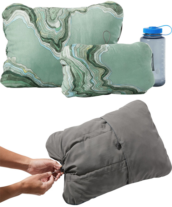 サーマレスト THERMAREST コンプレッシブルピローシンチ レギュラー トポウェーブ 30328