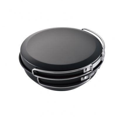 ユニフレーム トレイルポット3 ブラック 667828