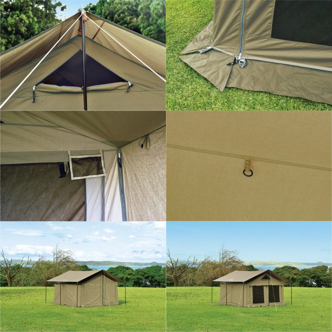 ユニフレーム UNIFLAME レボ REVOスクエアウォール 3×3 TC/TAN 682364