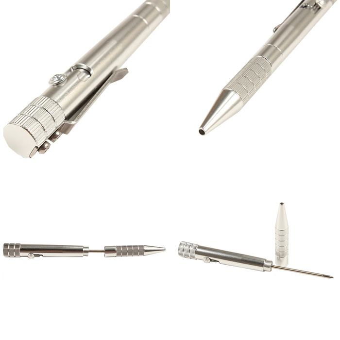 エイアンドエフ A&F ライフルボールペン シルバー 00800057063000
