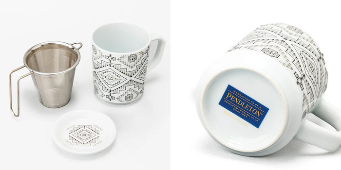ペンドルトン PENDLETON リッド＆ティーストレイナー マグセット SK135 オックスボーアイボリー 19377309274000