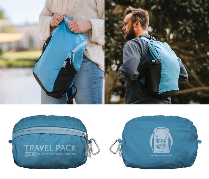 チコバッグ CHICOBAG トラベルパック rePETe + Refine サファイア 19430031092000