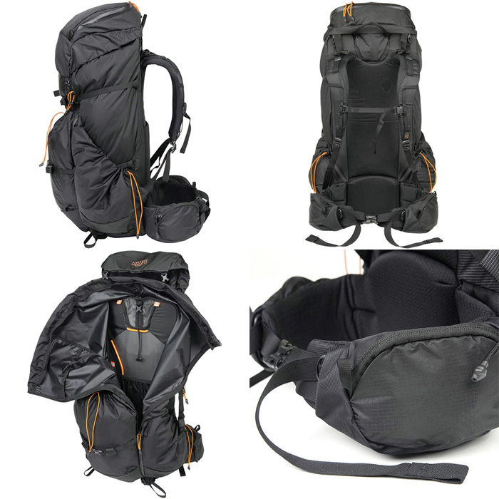 ミステリーランチ MYSTERY RANCH レイディックス57 ブラック／ハンター Mサイズ 19761590111005