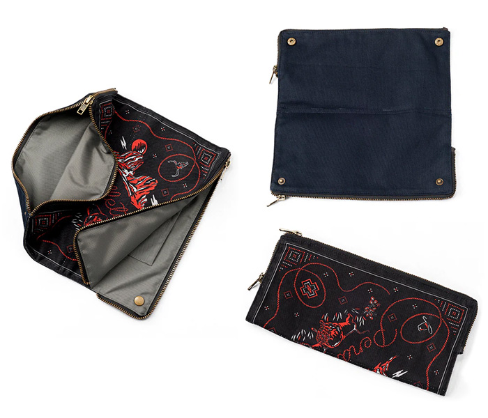 ペンドルトン プリントカトラリーケース KP020 カウボーイブラック 19802584017000