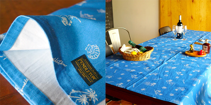 ペンドルトン PENDLETON プリントニューテーブルクロス LB054 ロゴビーチ 19804323220000