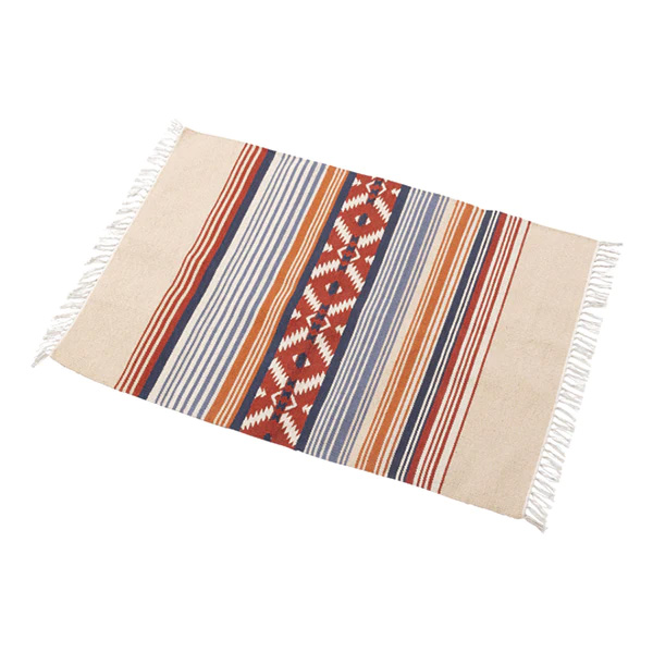 ペンドルトン PENDLETON ニューコットンミドルラグ アイボリーマルチビーコンオンブレ 19807362911000