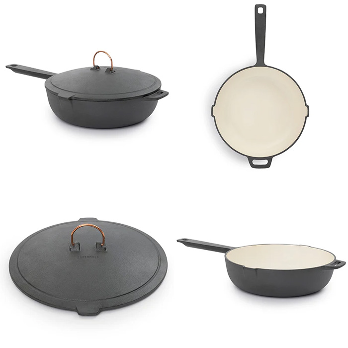 ベアボーンズ エナメルライン キャストアイアン スキレット 10インチ 20235534010010