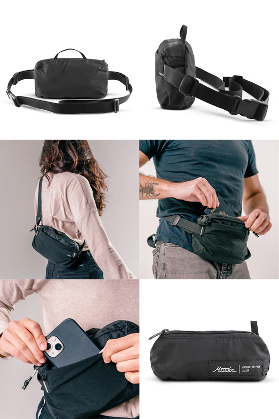 マタドール Matador リフラクション パッカブルスリング ブラック 20370061001000