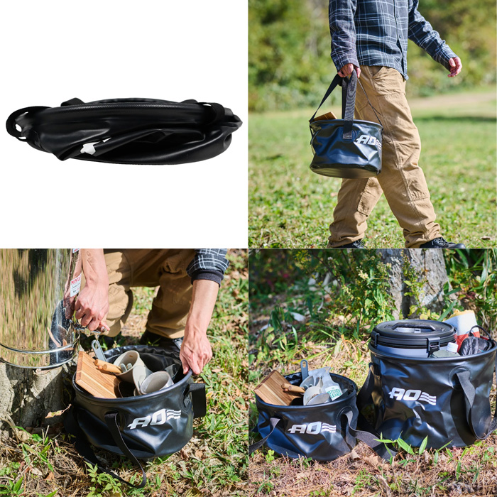 エーオークーラーズ AO Coolers コラプシブルバケット 30L AOMPVCBB