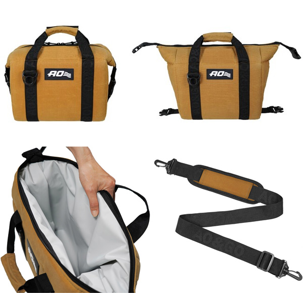 エーオークーラーズ AO Coolers 9パック ワックスドキャンバス ソフトクーラー キャメル AOW9CA