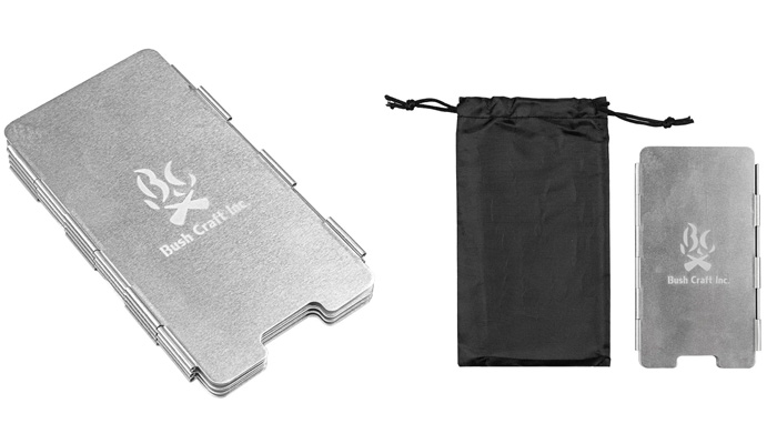 ブッシュクラフト Bush Craft ポケットアルコールストーブ用ウインドシールド 51927