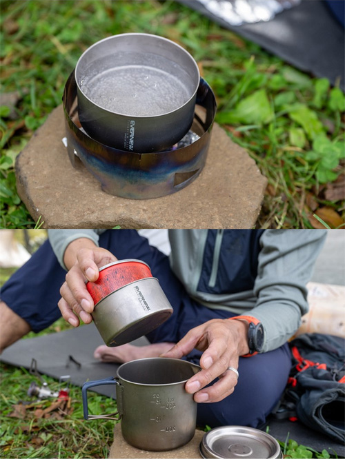 エバニュー EVERNEW Ti250 cup NH ECA081