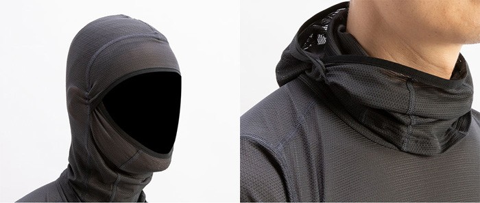 ファイントラック ドライレイヤーウォームバラクラバ グラファイト L/XLサイズ FUU0521-GP