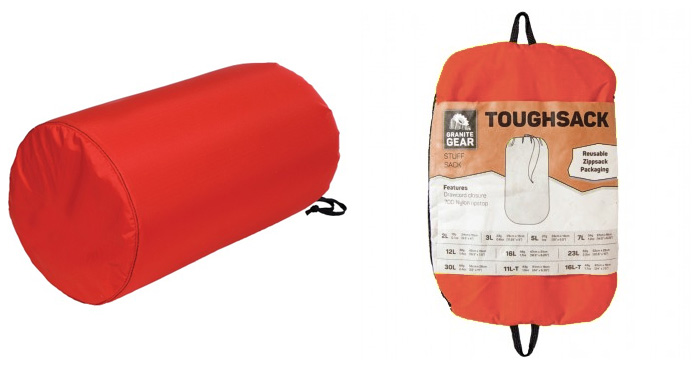 グラナイトギア タフサック アソートカラー