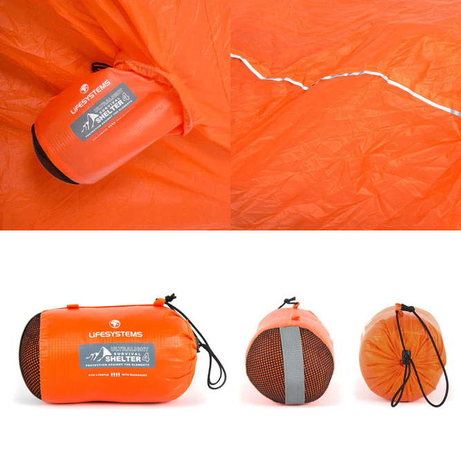 ライフシステム Lifesystems ウルトラライトサバイバルシェルター4 L42331