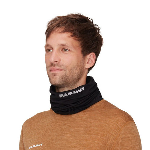 マムート mammut ツリー ウール ネック ゲーター ブラック 1191-01940-0001