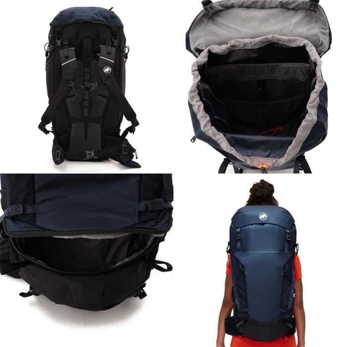 マムート mammut リチウム 50 ウィメンズ マリン/ブラック 2530-00770-5975