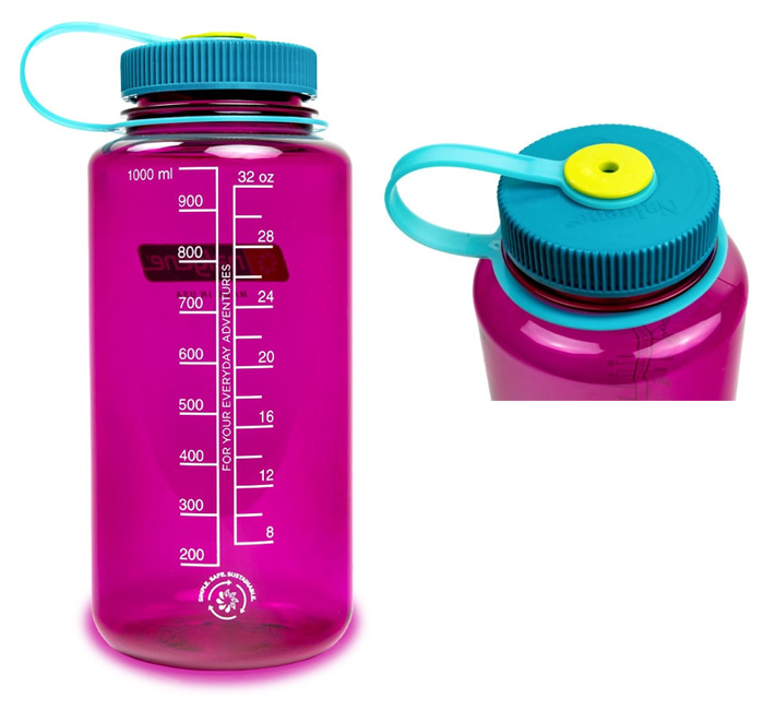 ナルゲン NALGENE 広口1.0L Tritan Renew エッグプラント 91646