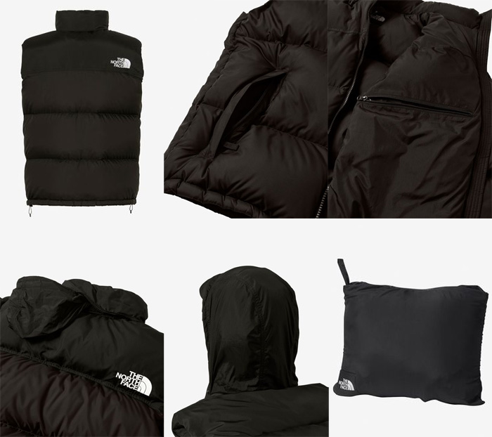 ザ・ノース・フェイス ヌプシベスト メンズ ブラック Mサイズ ND92338-K