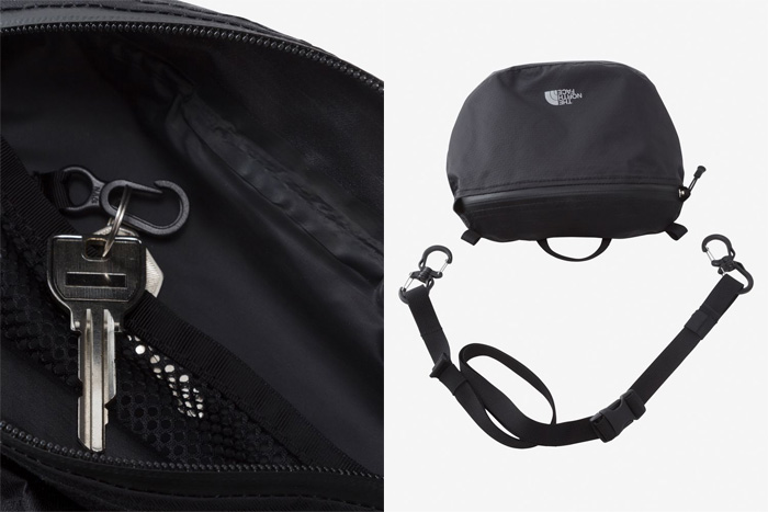 ザ・ノース・フェイス ウォータープルーフショルダーポケット ブラック NM92400-K