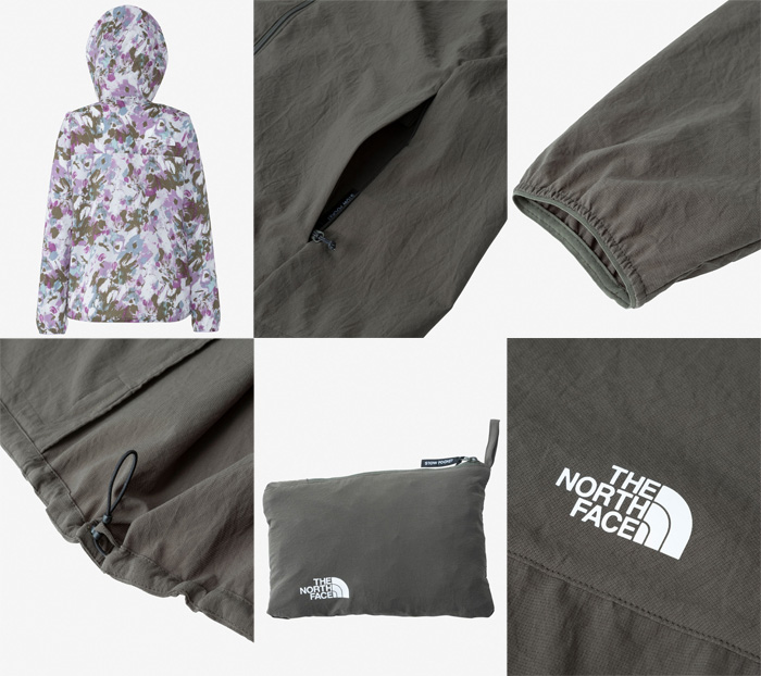 ザ・ノース・フェイス ベントメッシュフーディ レディース ペインテッドブーケ NPW22472-PQ