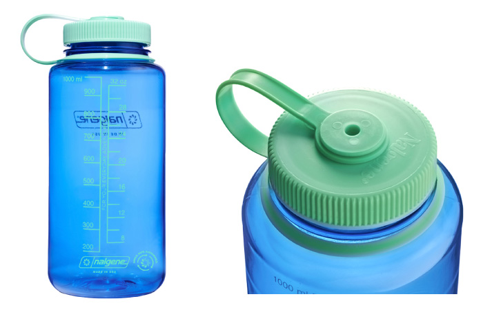 ナルゲン NALGENE 広口1.0L Tritan Renew コーンフラワーブルー 91649
