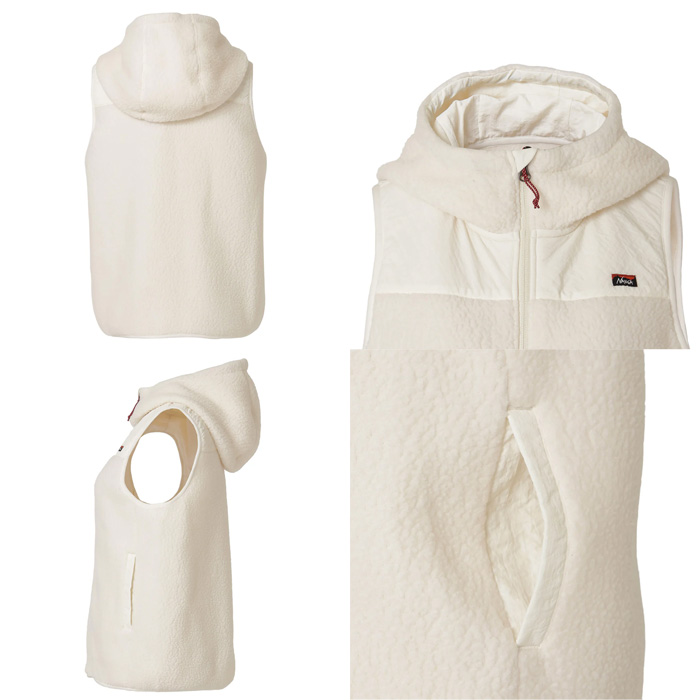 ナンガ NANGA ポーラテック サーマルプロ ベスト ウィメンズ アイボリー N0002885