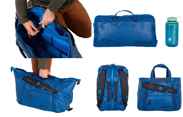 ニーモ NEMO ダブルホール 55L ブラック NM-DBH-55-BK