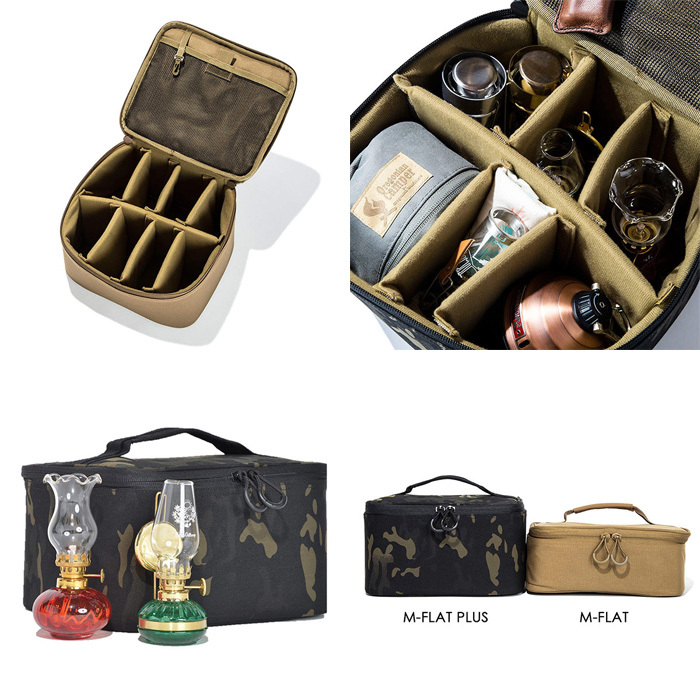 オレゴニアンキャンパー セミハードギアバッグ M-FLAT PLUSサイズ ウルフブラウン OCB2212WB