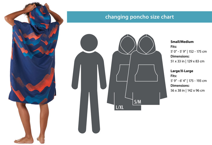 パックタオル PackTowl チェンジングポンチョ リソウェーブ 29187