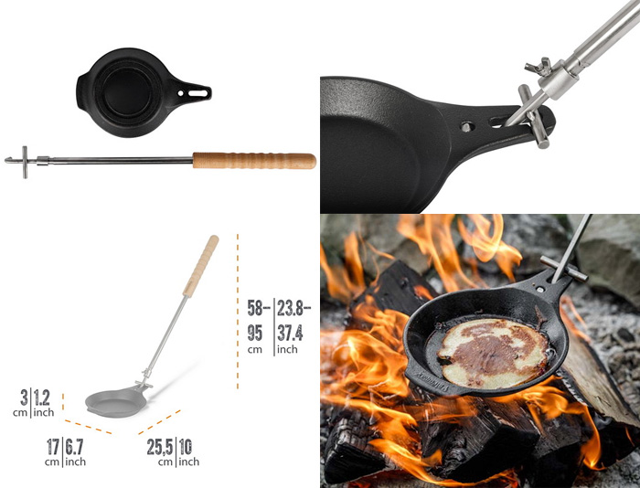 ペトロマックス Petromax キャンプファイヤースキレット 14061