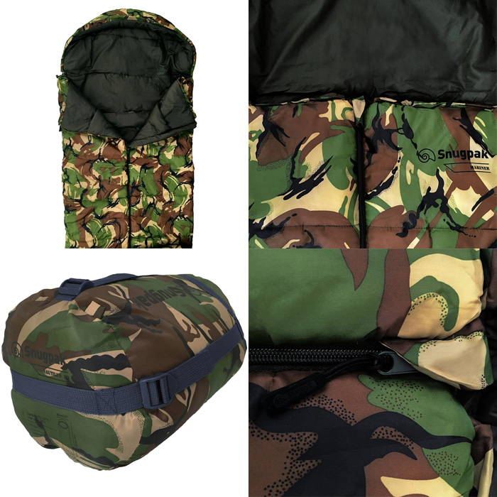 スナグパック Snugpak マリナー スクエア センタージップ DPMカモ SP11776DPM