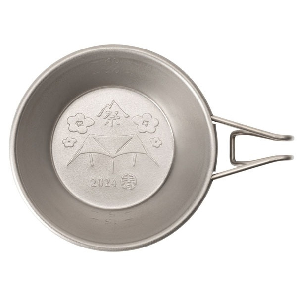 スノーピーク 雪峰祭2024春限定 チタンミニシェラカップ 2024 SPRINGEDITION FES-380