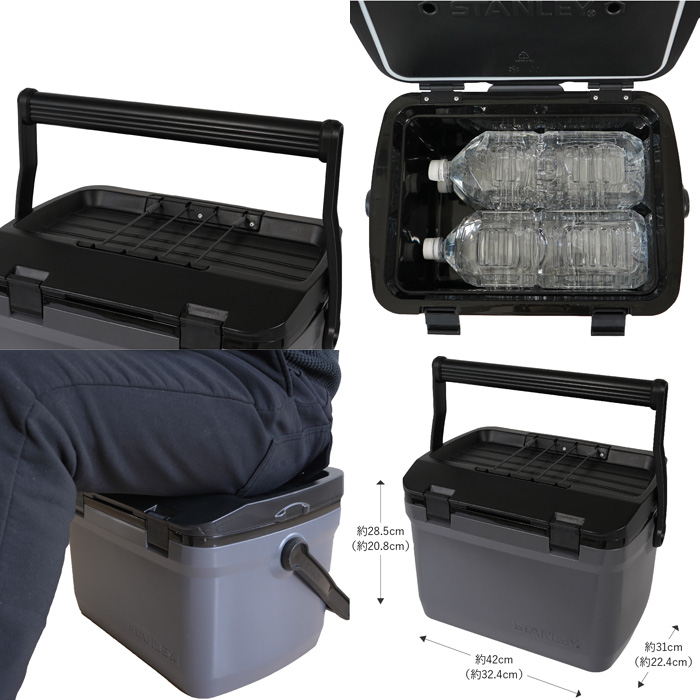 スタンレー STANLEY クーラーボックス 15.1L チャコール 01623-213