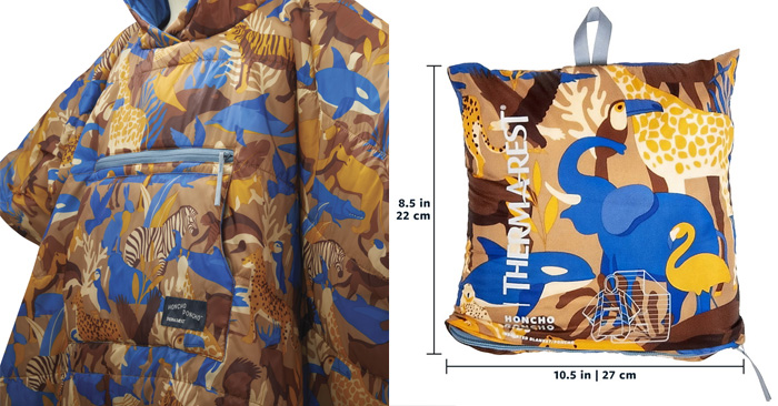 サーマレスト THERMAREST ホンチョポンチョキッズ アニマル 30331