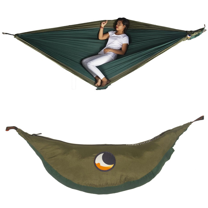 チケットトゥザムーン Ticket To The Moon オリジナルハンモック ダークグリーン／アーミーグリーン 41032