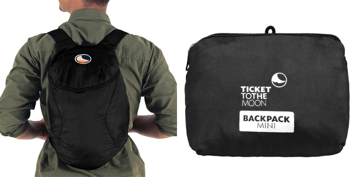 チケットトゥザムーン Ticket To The Moon ミニバックパック ブラック 41091