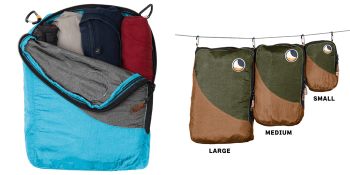 チケットトゥザムーン Ticket To The Moon トラベルキューブ Mサイズ アクア／ダークグレー 41133