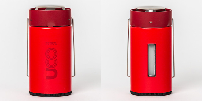 ユーコ UCO キャンドルランタン ボルケーノレッド 24363