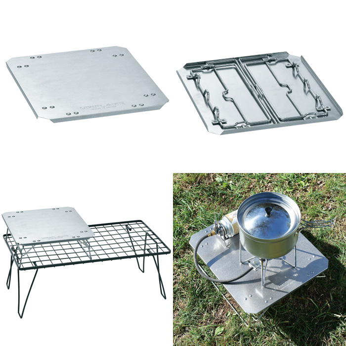 ユニフレーム フィールドラック ステンレス天板 III ハーフ 611579