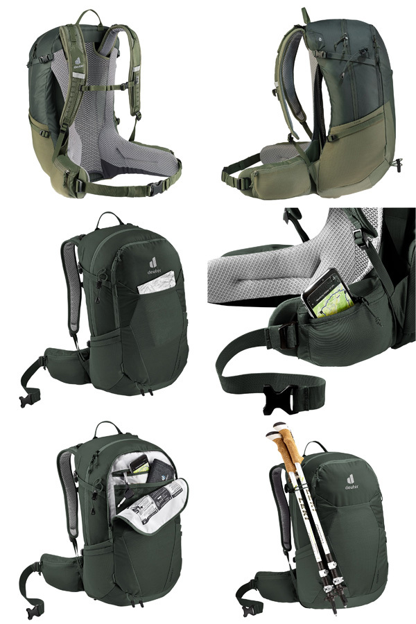 ドイター フューチュラ 27 グラファイト×シェール D3400321-4409