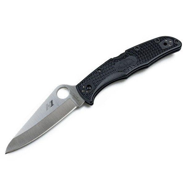 スパイダルコ Spyderco エンデューラパシフィックソルト 2 H-1 ストレートエッジ ブラック 03-02-spyd-0007