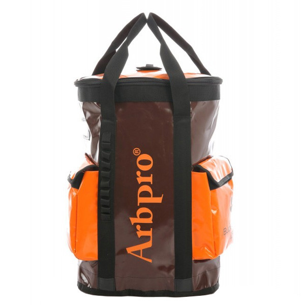 アーボプロ バケットバックパック 75L ブラウン×オレンジ AP-SBP075