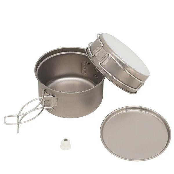 ベルモント belmont チタントレールクッカー650 アルミ溶射 ケース付 BM-584